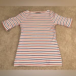 Lauren Ralph Lauren Red, Blue, and White Top. Size M